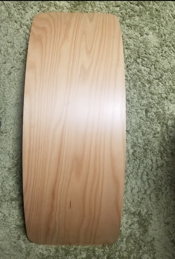 asobukoの木製バランスボード裏面